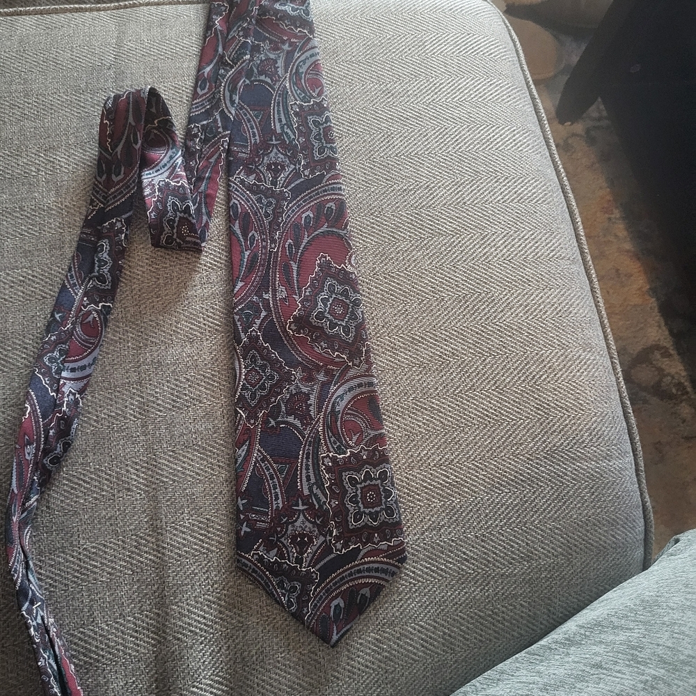 Mens Claybrook neck tie 100% silk handmade
